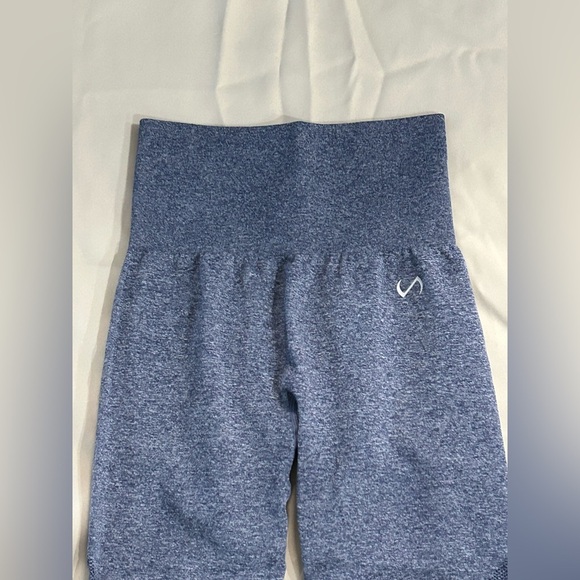 TLF React Seamless Leggings in Blue - L - Picture 4 of 7